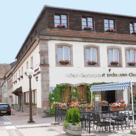Hotel Erckmann Chatrian Phalsbourg Exterior foto